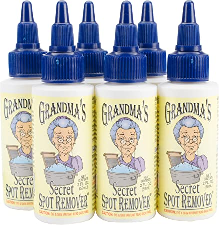 Grandma's Secret Fabric Spot Remover - Pack of 6, Clear, 6 Piece