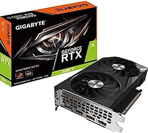 Gigabyte Computer Vaizdo plokštÄ— GIGABYTE GeForce RTX 3060 Ti WINDFORCE OC 8GB GDDR6 2xHDMI 2xDP