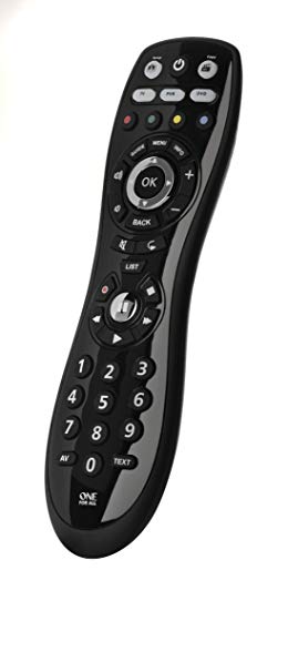 One For All URC 6430 3-In-1 Simple Universal Remote Control