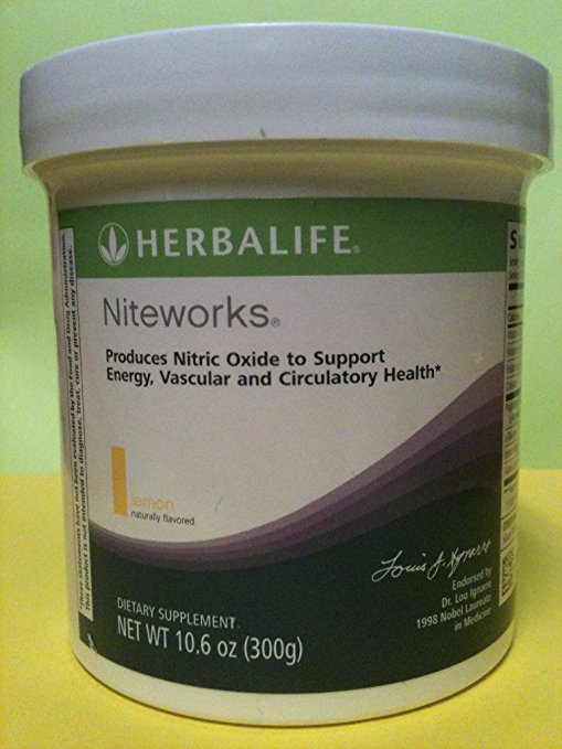 Herbalife Niteworks Powder Mix 10.6oz (300g) Original Flavor (Kosher Parve)