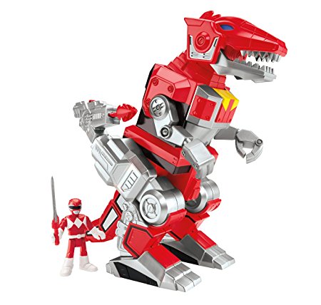 Fisher-Price Imaginext Power Rangers Red Ranger And T-Rex Zord