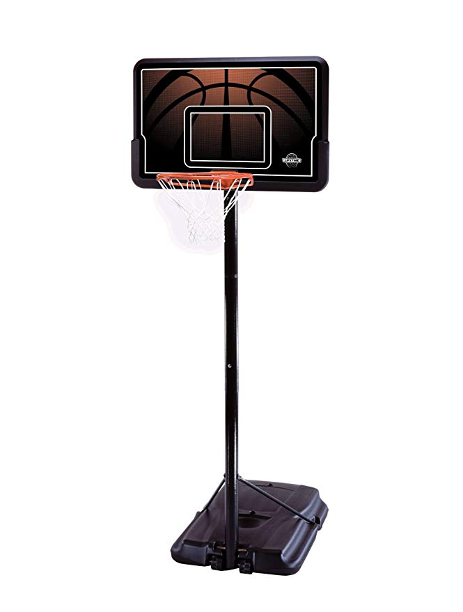 Lifetime 90040 Height Adjustable Portable Basketball System, 44 Inch Backboard (Renewed)