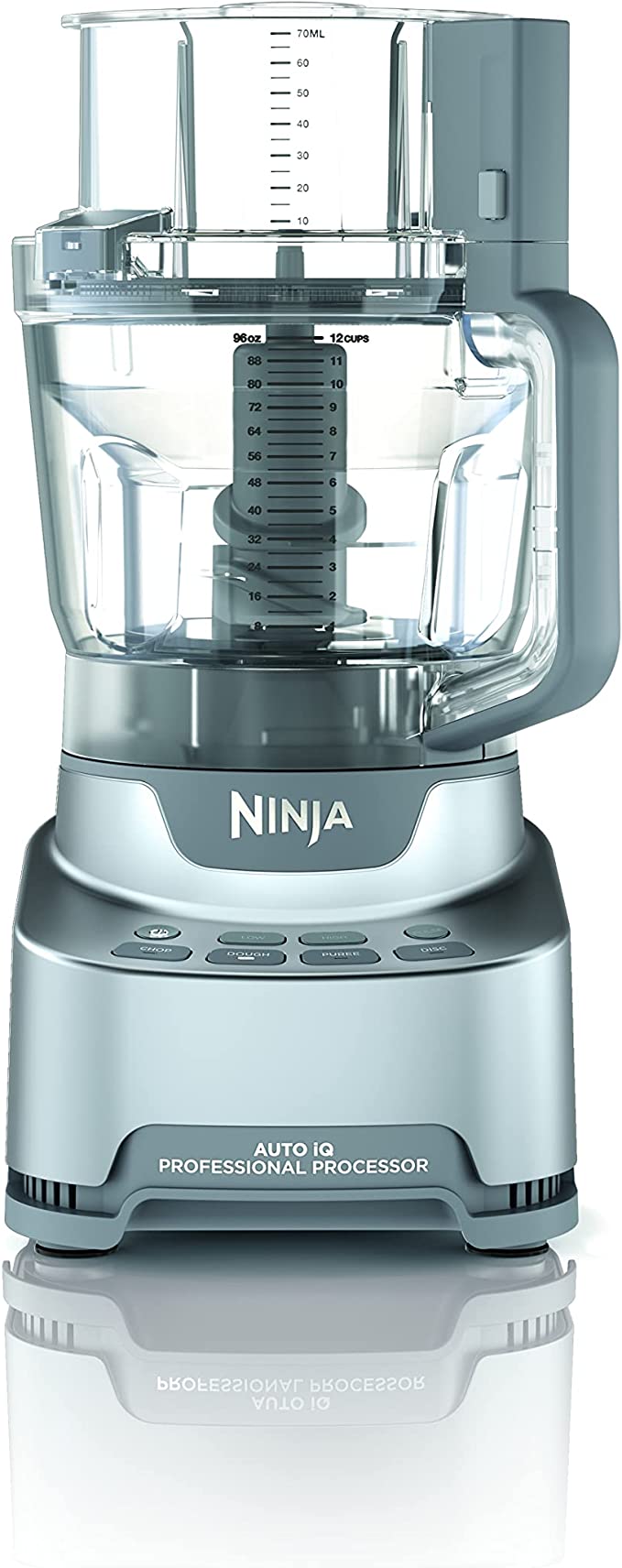 Ninja NF700C Professional XL Food Processor, 12-Cup Capacity, 4 Auto-iQ Programs, Silver, 1000-Watts