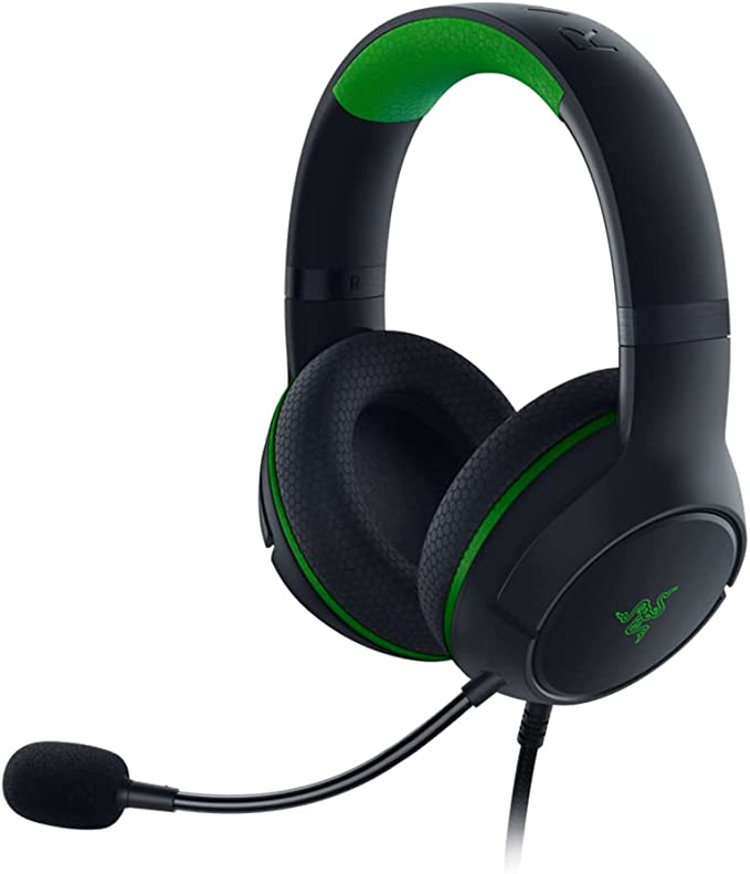 Razer Kaira X for Xbox - Wired Gaming Headphones for Xbox Series X, S, One & PC (TriForce 50mm Drivers, HyperClear Cardioid Mic, On-Headset Controls, 3.5mm Jack, Cross-Platform Compatibility) Mercury