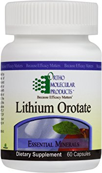 Ortho Molecular - Lithium Orotate - 60 Capsules