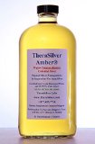 TheraSilver Amber Nanoparticulate Colloidal Silver 128 Ounce 4x32 Ounce Bottles