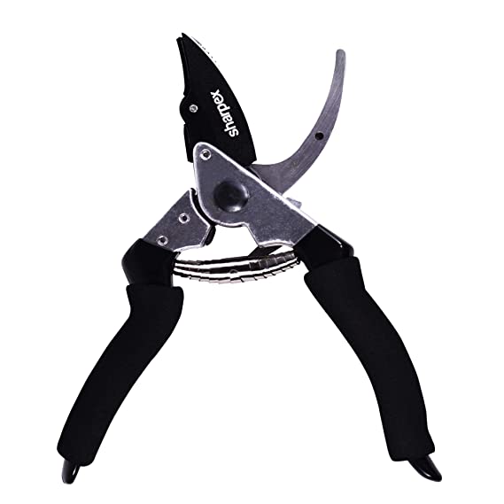 Sharpex Professional Sharp Bypass Pruning Shears, Strong, Lightweight and Comfortable Tree Trimmers Secateurs, Hand Pruner, Garden Shears, Clippers for Garden