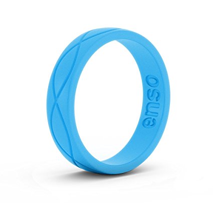 Enso Womens Infinity Silicone Ring