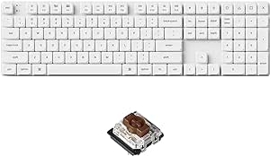 Keychron K5 Pro Ultra-Slim QMK/VIA Custom Mechanical Keyboard, Full Size 108-Key Programmable RGB Backlit Bluetooth Wireless/USB Wired Keyboard for Mac Windows Linux - Low Profile Gateron Brown Switch