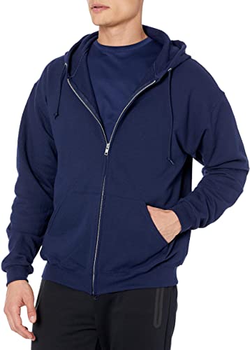 Jerzees Mens Fleece Full Zip Hoodie