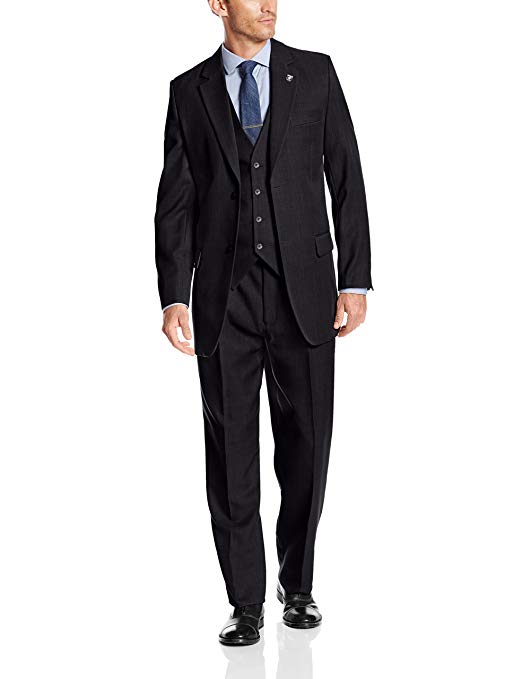 Stacy Adams Men's Suny Vested 3 Piece Suit