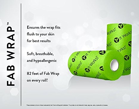 It Works Ultimate Body Applicator Fab Wrap Roll - It Works MUST Have to Maximize your Tightening, Toning, & Firming Results!!! 82 Ft