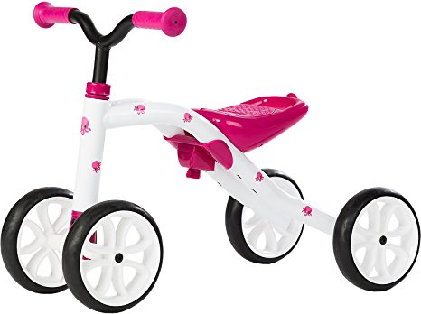 Chillafish QUADIE: 4-Wheeler "Grow-with-Me" Ride-On Quad, Pink