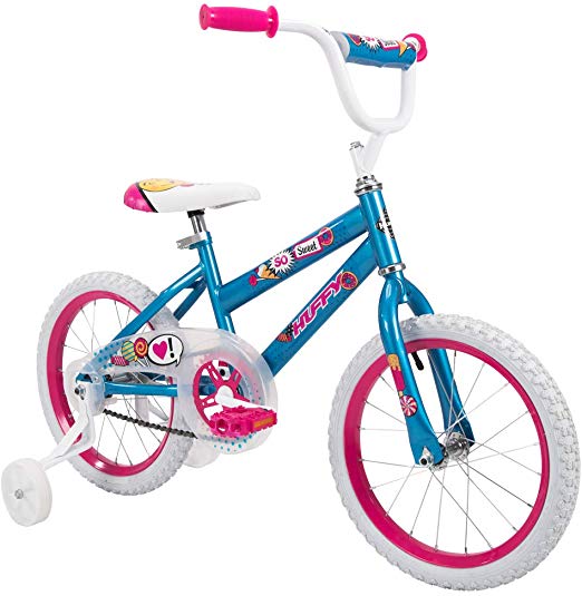 Huffy Kids Bikes 16 & 20 inch with Streamers and BMX Pegs