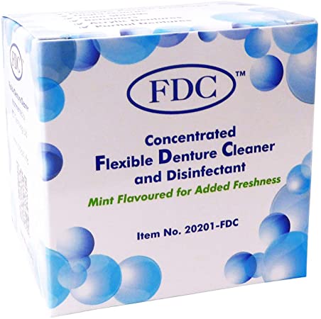 Flexible Denture Cleaner FDC ~ 6 Months Supply ~ (2 Boxes (6 Months Supply))