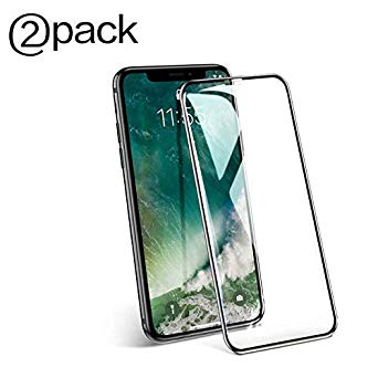 [2-Pack] Screen Protector Compatible for iPhone XR, Premium Tempered Glass Screen Protector for iPhone XR 6.1 Inch 9H Hardness, Anti Scratch, 3D Touch,No Bubbles, High Definition, Easy to Apply