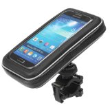 Bike Mount Holder - iKross Universal Smartphone Bicycle WaterProof Pouch Holster Case - Black