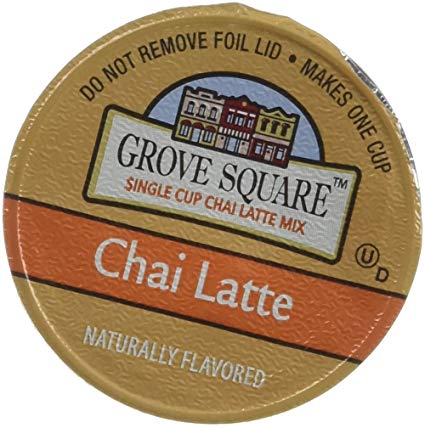 Grove Square Chai Latte, 48-count Single Serve Cup for Keurig K-cup Brewers