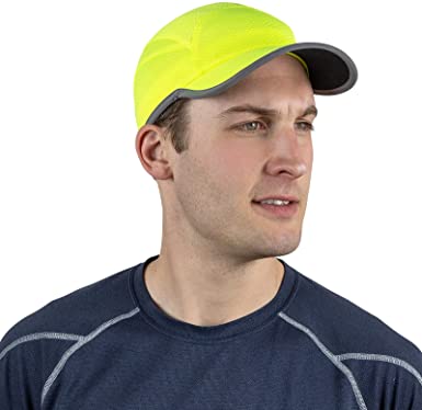 TrailHeads Reflective Running Cap | A Quick Dry Hat for Men | The Flashback 360 Sports Cap - 3 Colors