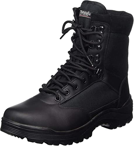 Mil-Tec SWAT Black Trekking Hiking Boots, UK Sizes 5-15