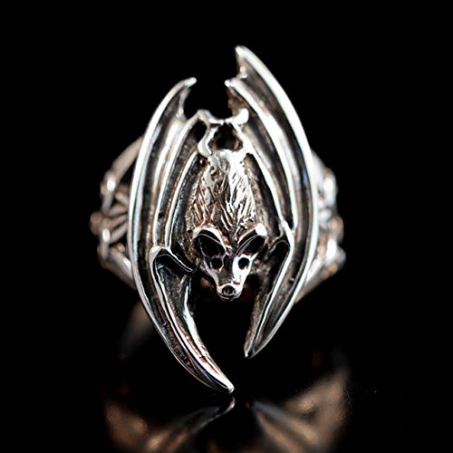 Bat Ring Silver Gothic Bat Ring Bat Jewelry Silver Bat Gothic Jewelry Gothic Ring