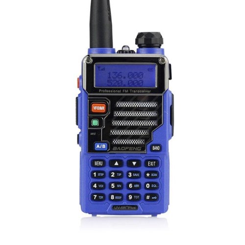 BaoFeng UV-5R Plus Qualette Two way Radio (Royal Blue)