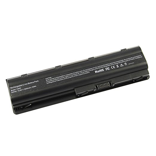 Fancy Buying® New Replacement Laptop Battery for 593553-001 HP-MU06 [Li-ion 6-cell 5200mAh/56WH 10.8V]