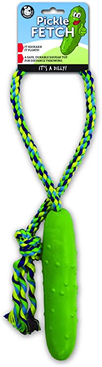 Pet Qwerks Tug & Toss Dog Toys - Tough, Durable, Interactive Toy | Best for Tug of War, Exercise, Fetch & Puppy Training! | Safe & Strong for for Small to Large Dogs and Puppies