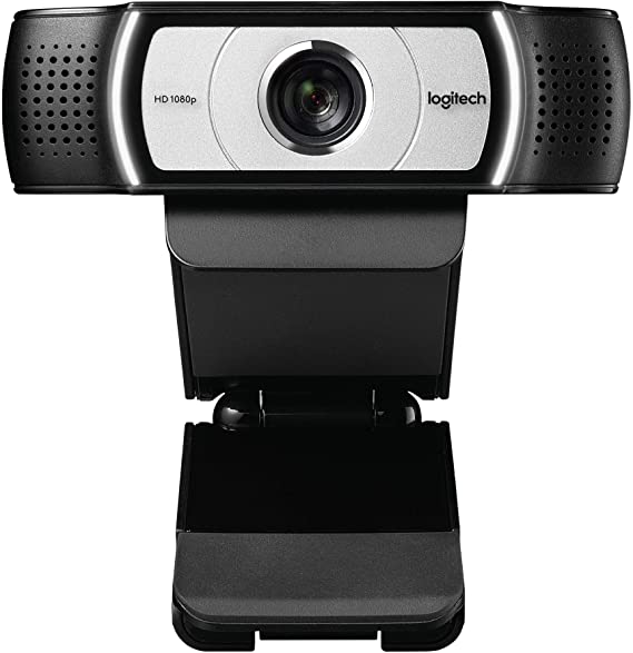 Logitech C930e 1080P HD Video Webcam - 90-Degree Extended View, Microsoft Lync 2013 and Skype Certified - Black