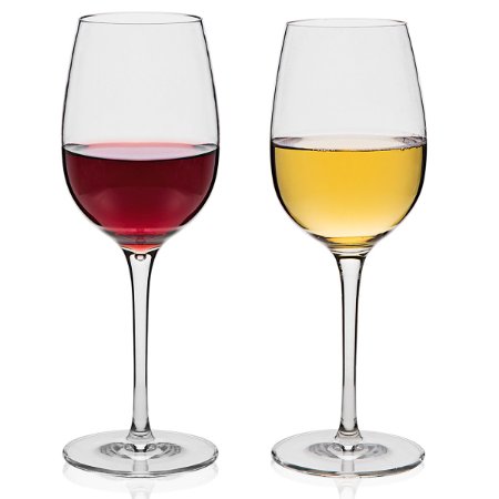 MICHLEY Unbreakable Wine Glasses 100 Tritan Shatterproof Wine Glasses BPA-free Dishwasher-safe 125 oz Set of 4