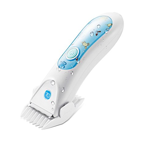 Gland Baby Hair Cutter Quiet Baby Hair Clippers Waterproof Fast Rechargeable 2 modes for kids and adults