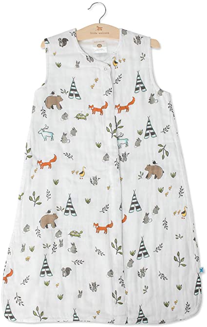 Little Unicorn Cotton Muslin Sleep Bag - Playful Designs -for Boys & Girls