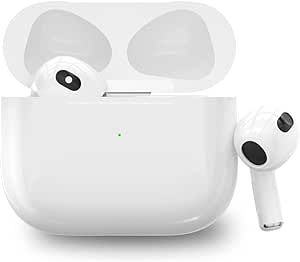 Air Wireless Earbuds, Bluetooth Headphones [ Gen 3, 2024 ], Compatible with Air podSiri, Active Noise Cancellation, Smart Touch Controls,Hi-Fi Sound Quality, Light weight for All Smart devices