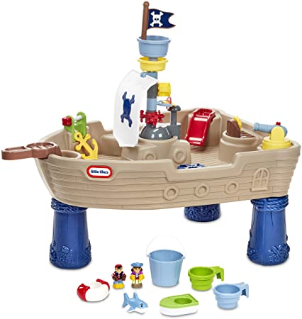 Little Tikes Treasure Trove Water Table and Role Play Pirate Ship