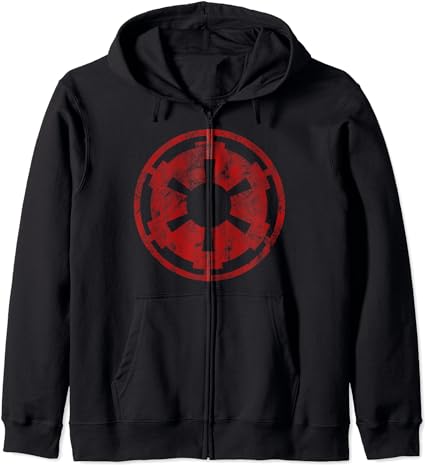 Star Wars Red Empire Emblem Zip Hoodie