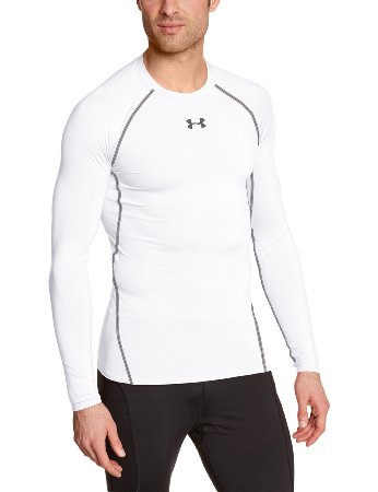 UA Men's HeatGear Armour Long Sleeve Compression Shirt