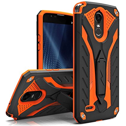 LG Stylo 3 Case, Zizo [Static Series] Shockproof [Military Grade Drop Tested] w/ Kickstand [Heavy Duty Case] Impact Resistant - LG Stylo 3 Plus