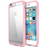 iPhone 6S Case  Trianium Clear Cushion For Apple iPhone 6 6S 20142015 Scratch Resistant Premium iPhone 6 Clear Case Shock-Absorbing TPU Bumper with Hard Back Panel - Cotton Candy