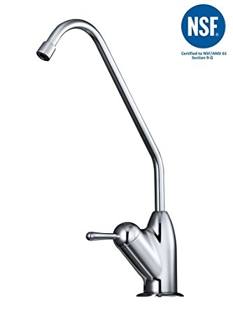 RO filter Drinking Water Faucet - NSF certified, built-in Air Gap, ceramic disk, lead-free - RF713A Polished Chrome