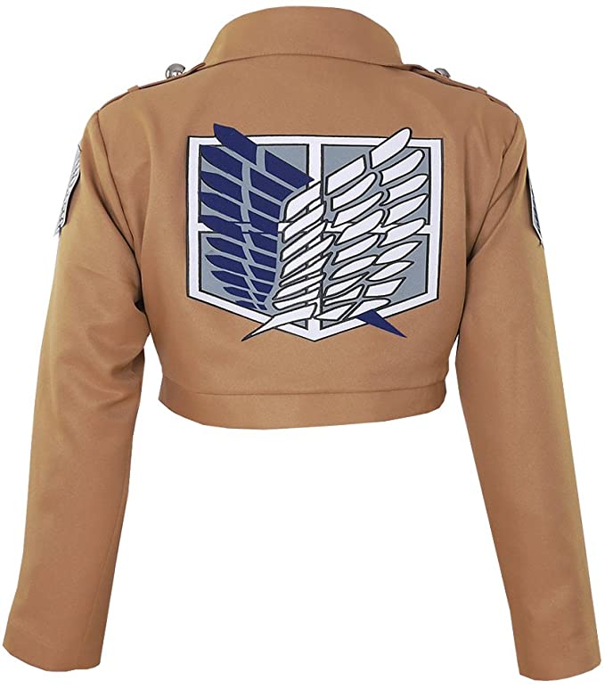 CG Costume Women's Attack on Titan Survey Corps TV Jacket Cosplay Costume