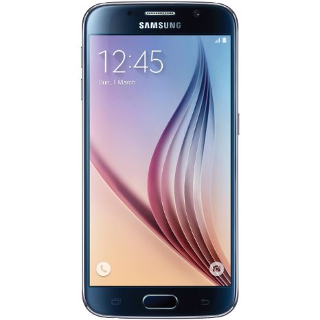Samsung Galaxy S6 SM-G920i Unlocked Cellphone, International Version, 64GB, Black