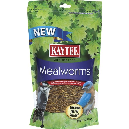 Kaytee Mealworms, 7-Ounce Pouch