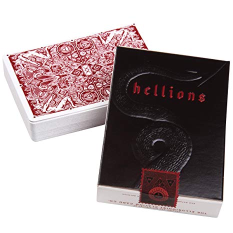 Ellusionist Red Hellions Playing Card Deck by Daniel Madison - Don't Play Cards with The Devil