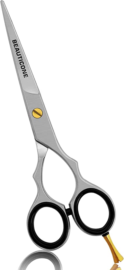 BEAUTICONE Hair Cutting Scissors | Stainless Steel Barber Scissors | Hairdressing Scissors for Salon | Smooth & Sharp Edge Blades - Hair Scissors for Men & Women