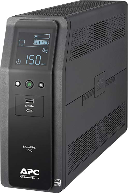 APC 1500VA Battery Backup with LCD