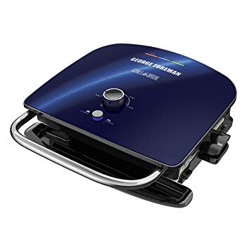 George Foreman GBR5750SCBQ 7-in-1 Grill and Broil, One Size, Blue