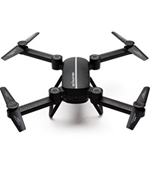 TOZO X8tw Drone RC Quadcopter Altitude Hold Headless RTF 3D 360 Degree FPV VIDEO WIFI 720P HD Camera 6 axis 4CH 2.4Ghz Height Hold Easy Fly Steady for learning, Black