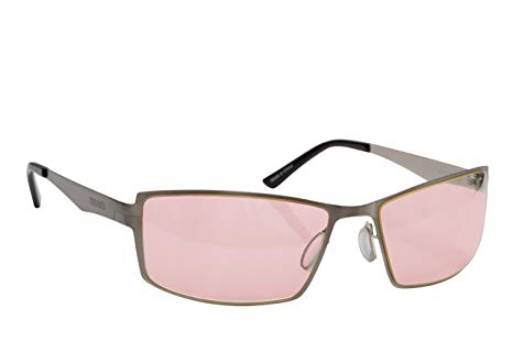 Migraine Glasses for Migraine Relief and Light Sensitivity Relief - Terramed Sparrow Unisex Migraine Glasses Women or Men | Fl-41 Migraine Glasses for Computers Indoor Reading Photophobia Eye Strain