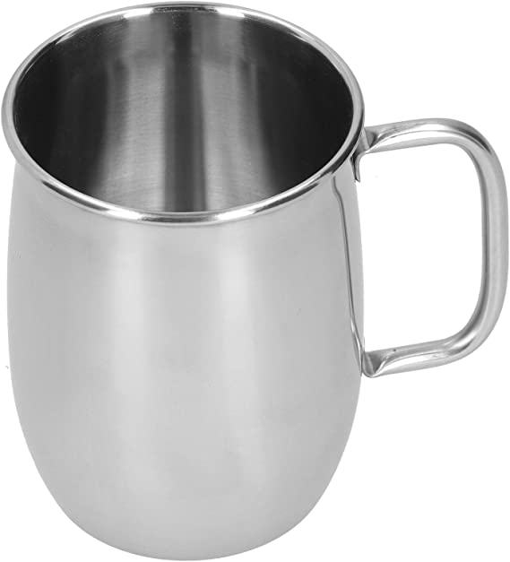 Stainless Steel Beer Mug 1000ml Stainless Steel Wine Bar Beer Mug Water Cup with Handle Portable Coffee Cup Drinkware