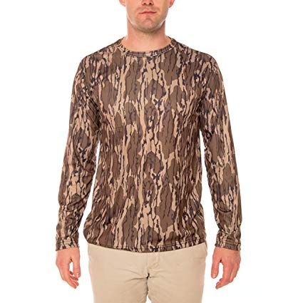 Vapor Apparel Men's UPF 50  UV Sun Protection Performance Long Sleeve T-Shirt